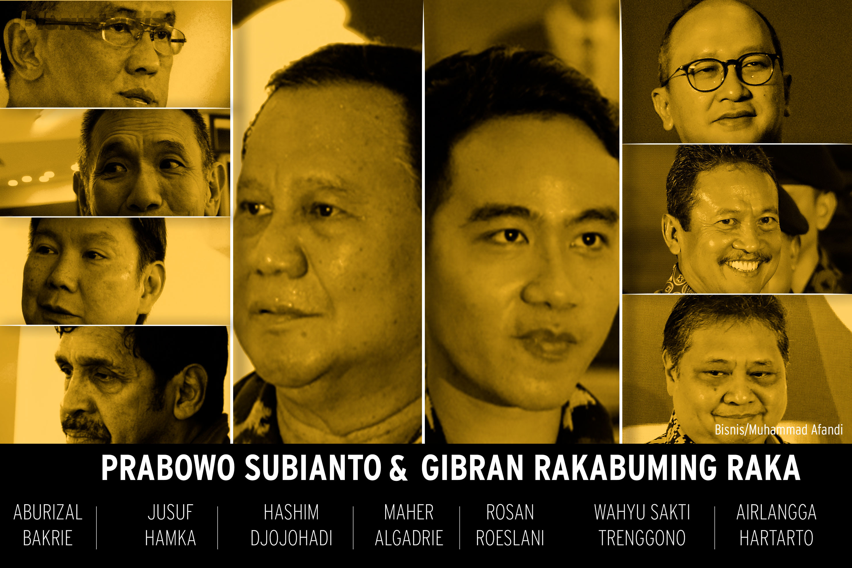 Kalangan pebisnis di paslon Prabowo-Gibran